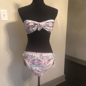 Arizona bandeau top bikini Large
